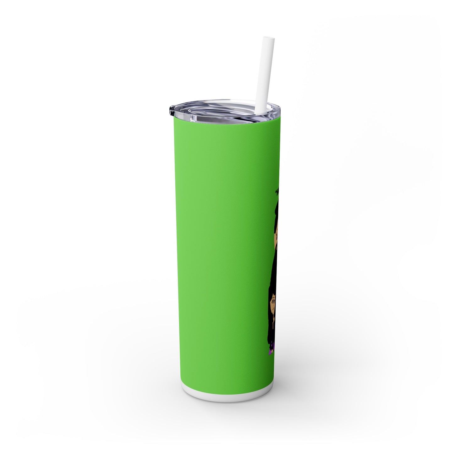 HUG ME ISAAC IDYER ARTS DESINGS Skinny Tumbler with Straw, 20oz