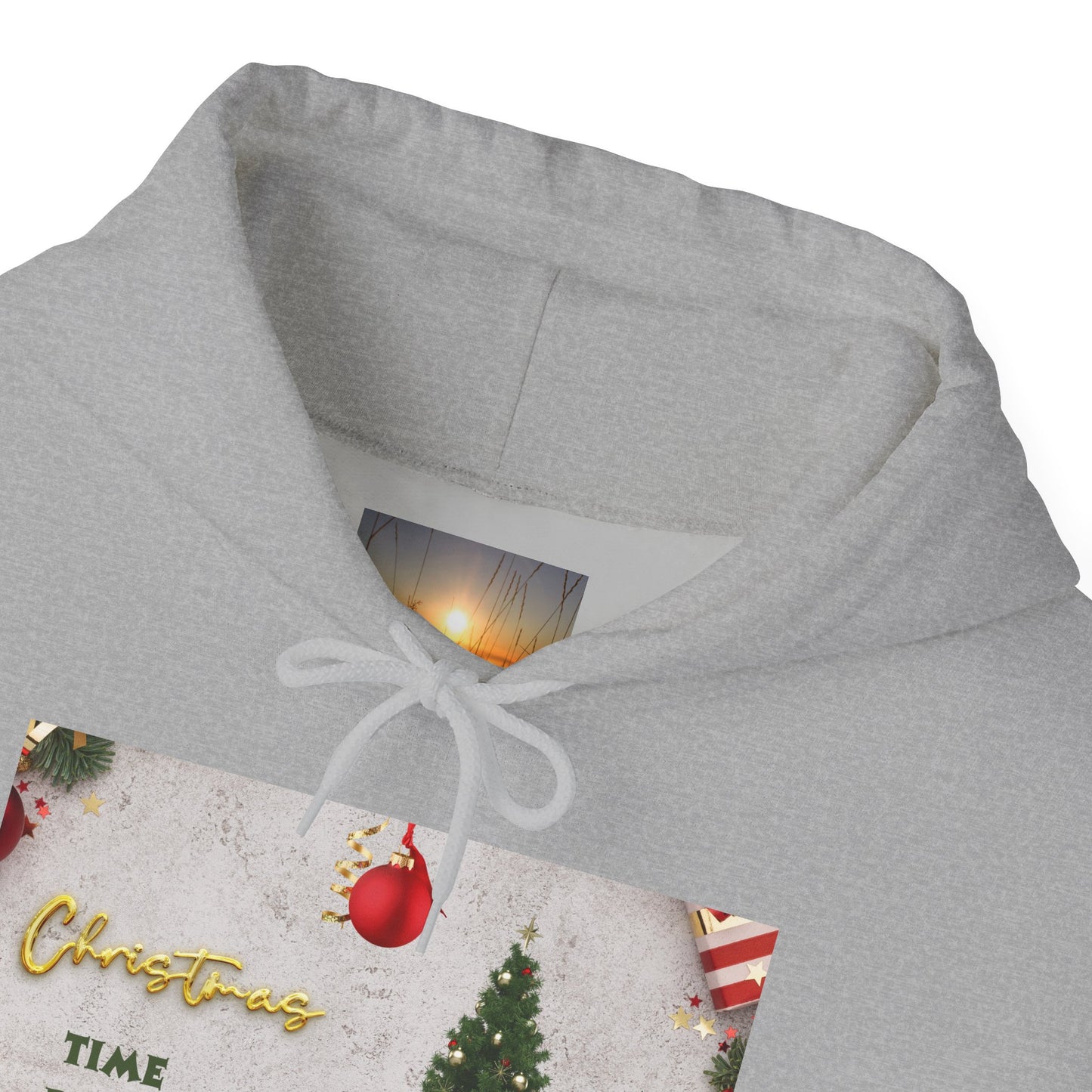 Christmas Vibe Hoodie, Festive Sweatshirt for Holiday Celebrations, Cozy Gift for Friends and Family, Unisex Winter Wear, Reflect Empathy