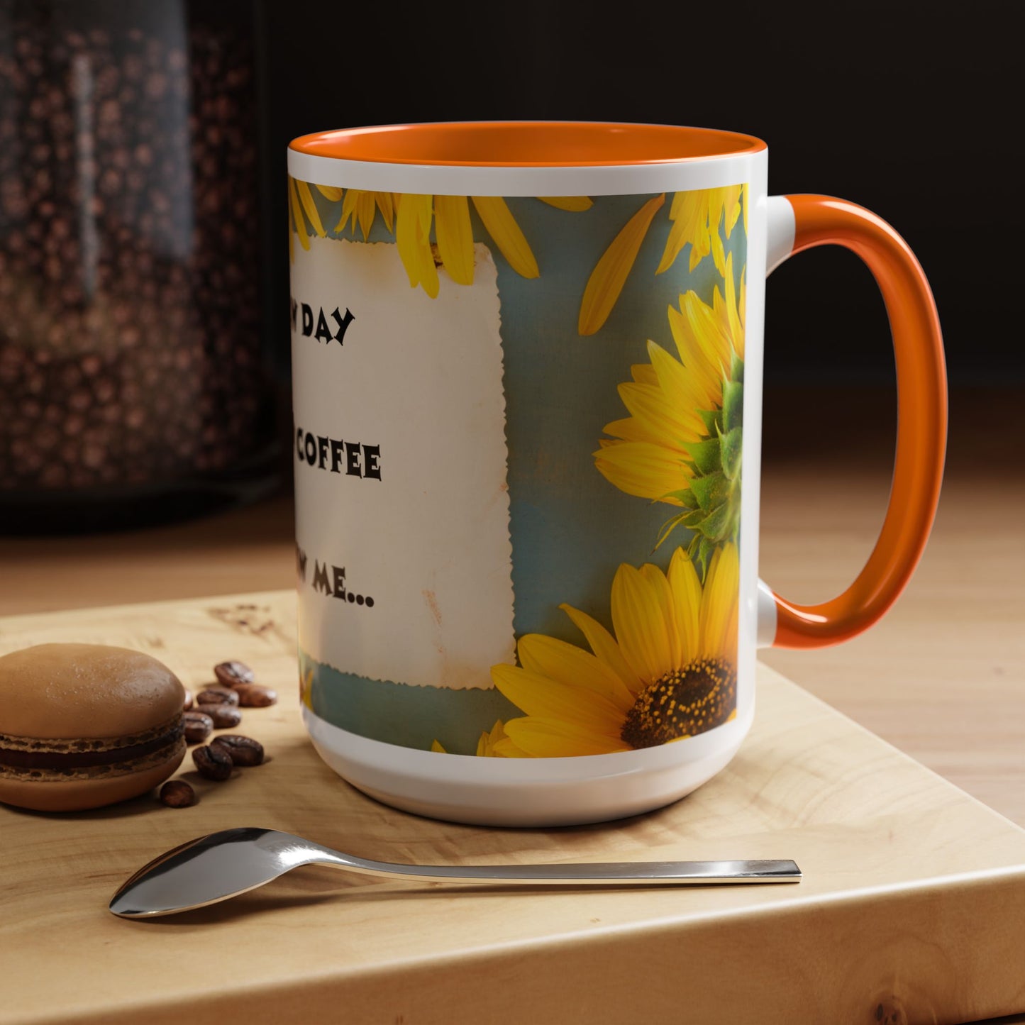 A NEW COFFEE A NEW DAY A NEW ME... Accent Coffee Mug, 11oz