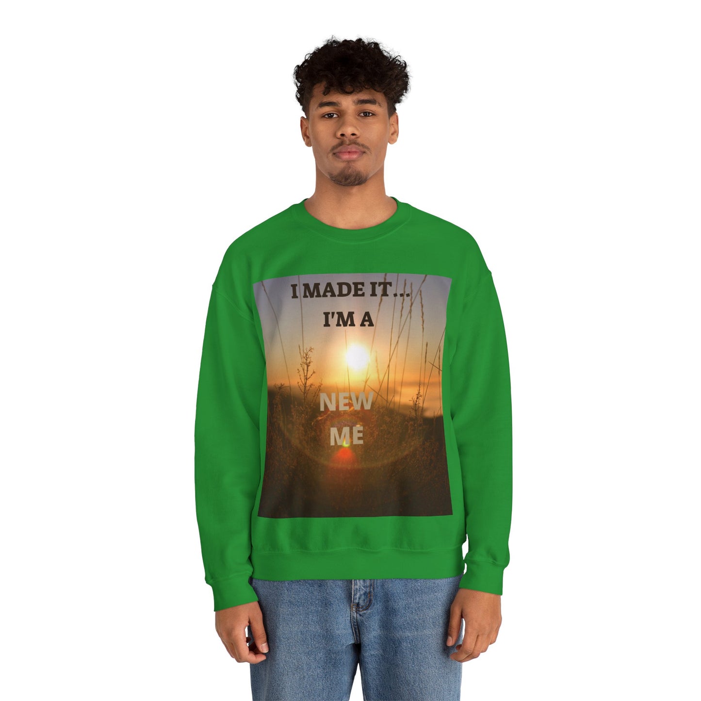 I MADE IT Unisex Heavy Blend™ Crewneck Sweatshirt