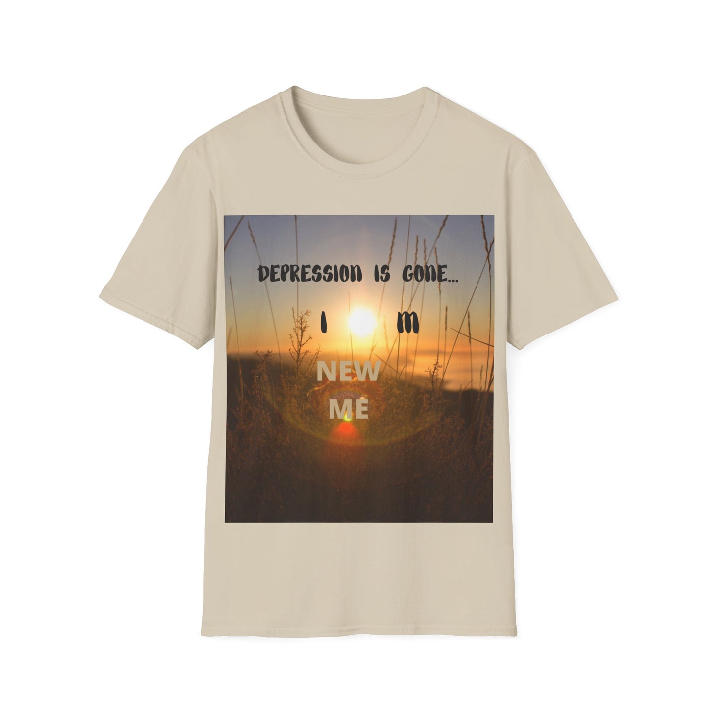 DEPRESSION IS GONE Unisex Softstyle T-Shirt