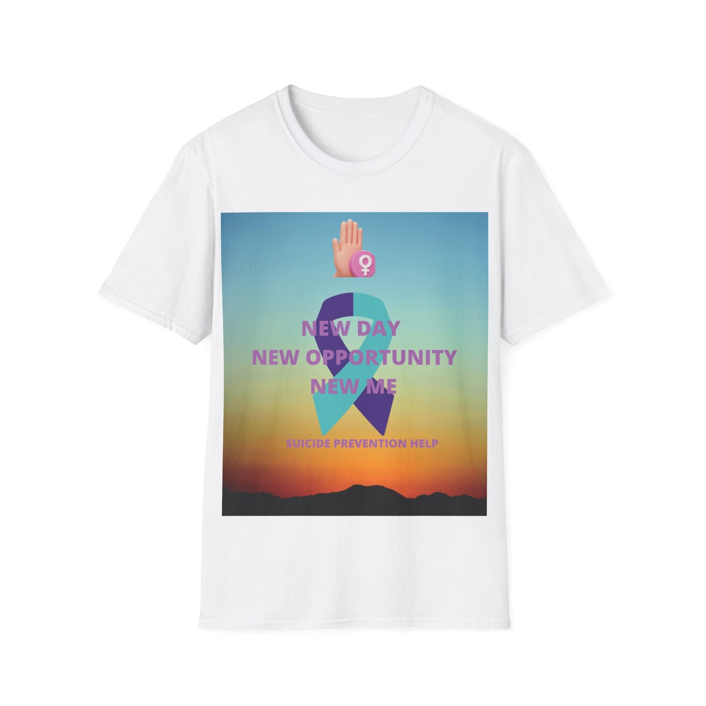 SUICIDE PREVENTION Unisex Softstyle T-Shirt