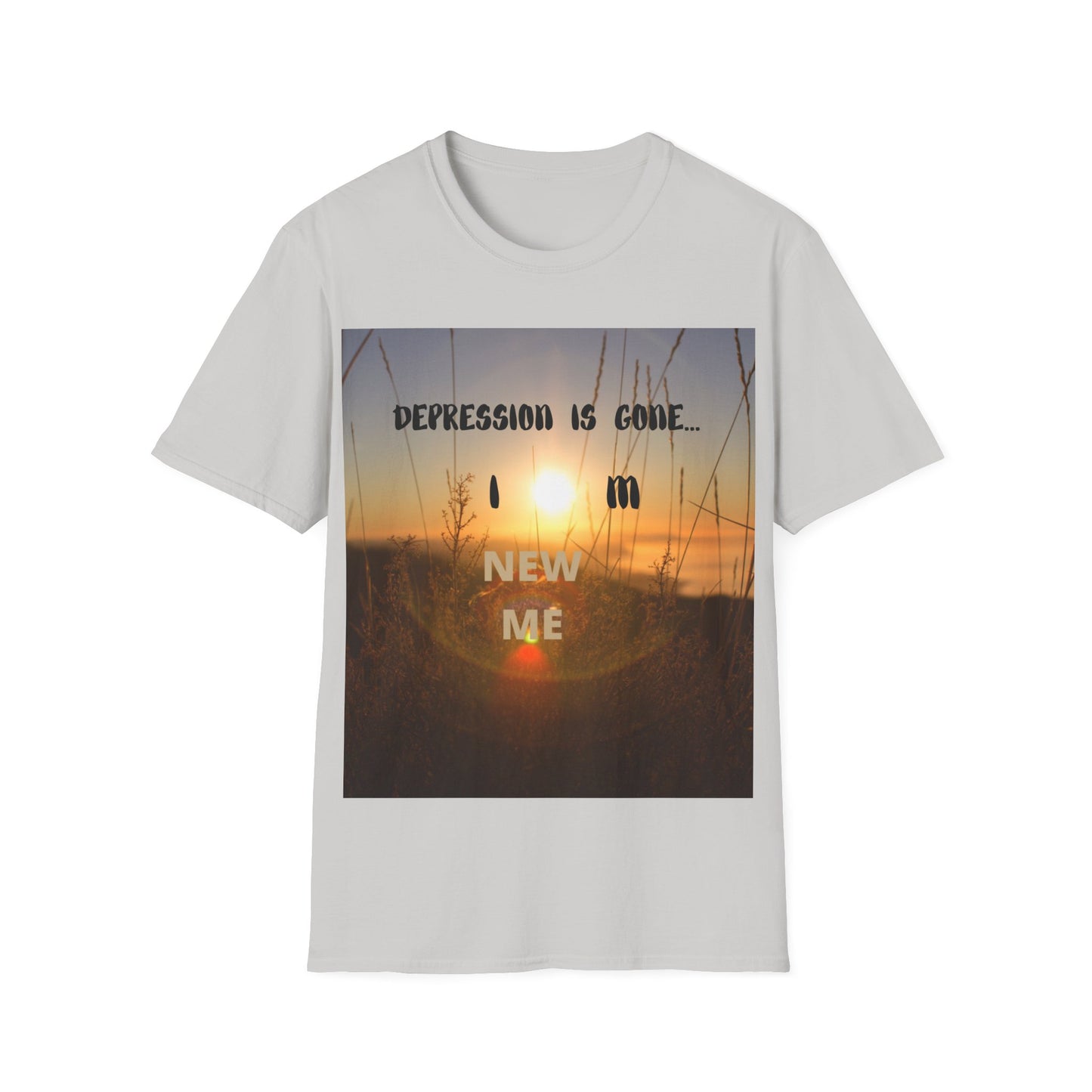 DEPRESSION IS GONE Unisex Softstyle T-Shirt