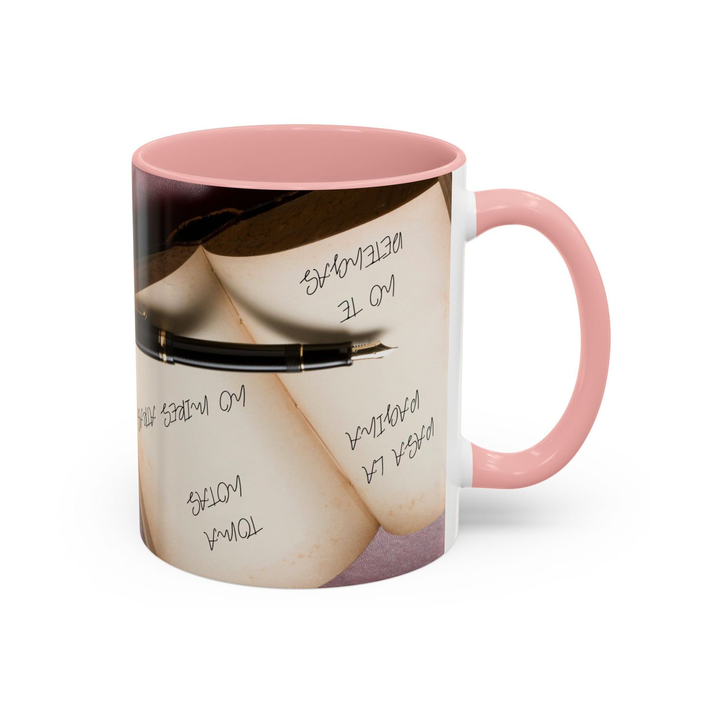 TURN THE PAGE NO TE DETENGAS Inspirational Accent Coffee Mug - Motivational Quotes, Perfect for Home or Office, Gift for Friends, Encouragement, Self-care