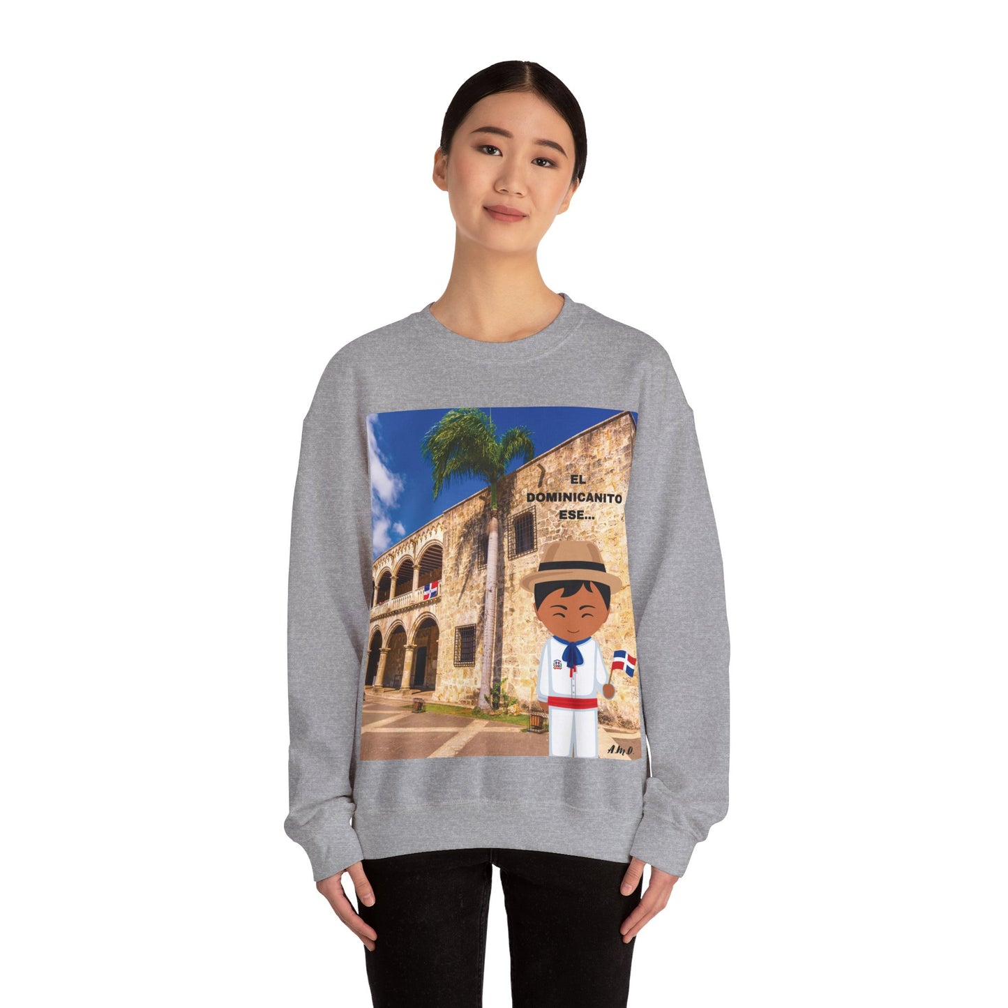 EL DOMINICANITO ESE Unisex Heavy Blend™ Crewneck Sweatshirt