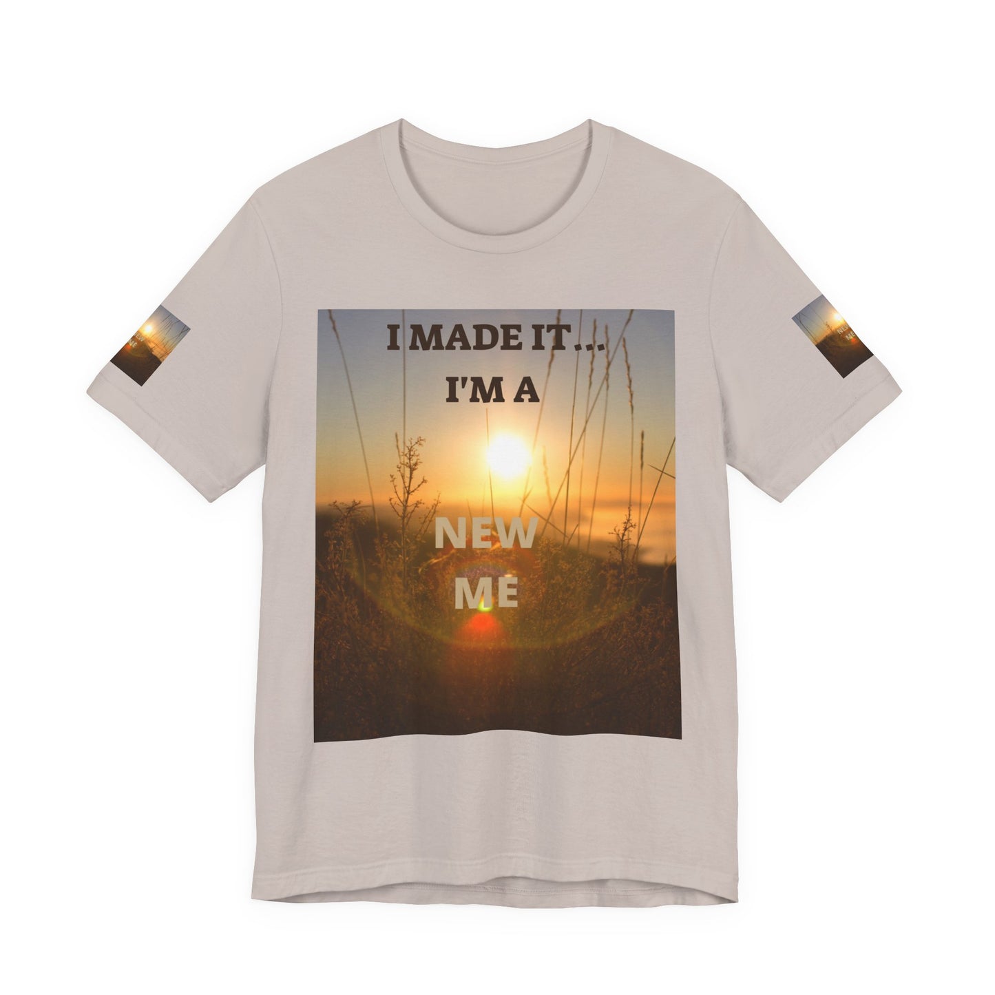 NEW ME IM Inspirational Unisex Tee | Celebrate New Beginnings, Motivational Shirt, Casual Wear, Gift for Self-Love, New Year, Personal Growth