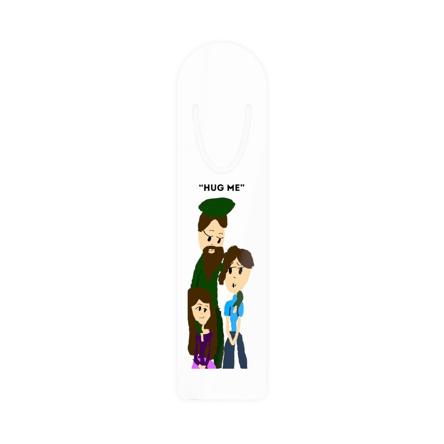 HUG ME ISAAC IDYER ARTS DESINGS Bookmark