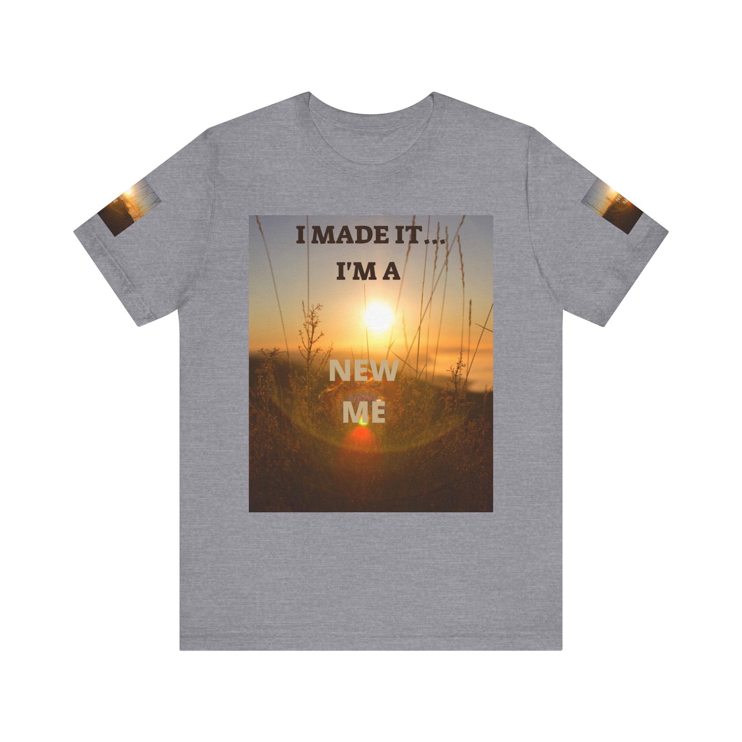 NEW ME IM Inspirational Unisex Tee | Celebrate New Beginnings, Motivational Shirt, Casual Wear, Gift for Self-Love, New Year, Personal Growth