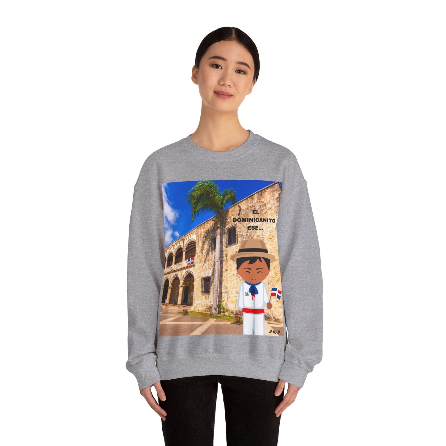 EL DOMINICANITO ESE Unisex Heavy Blend™ Crewneck Sweatshirt