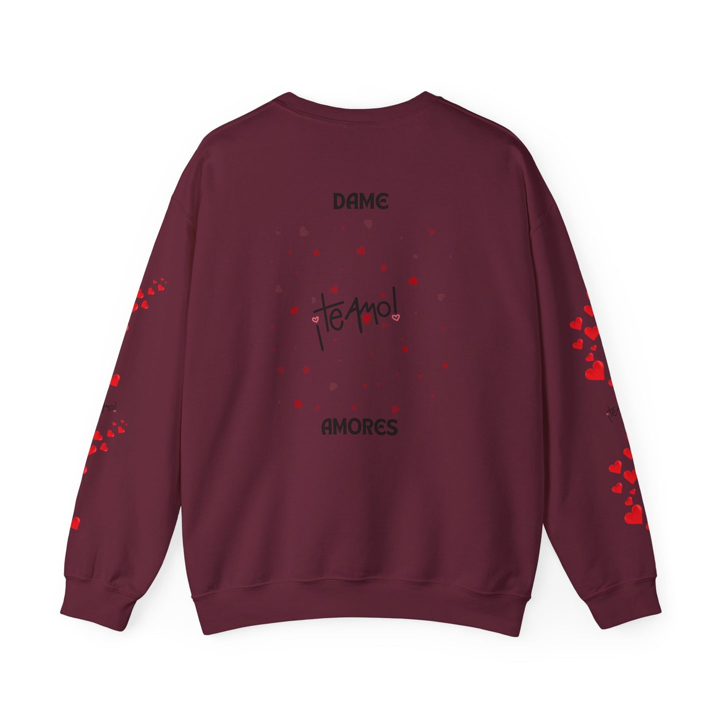 YOU AND ME Romantic Crewneck Sweatshirt, Valentine's Day Gift, Heart Sweatshirt, Unisex Love Hoodie, Couples Apparel