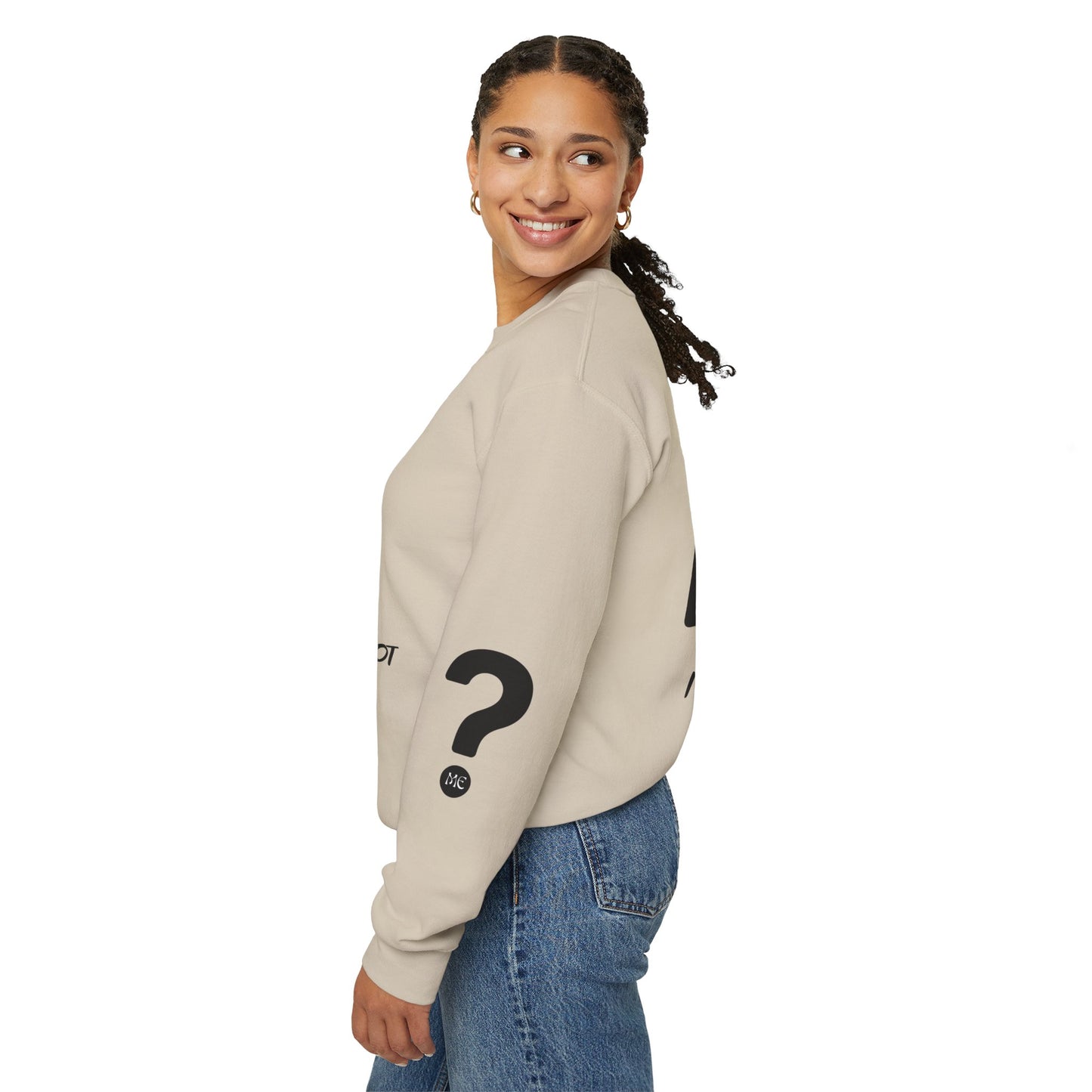 SHHH! SILENCE Unisex Humor Crewneck Sweatshirt: Funny Silence Design, Perfect for Gifting, Casual Wear, Birthday, Holidays, Conversation Starter