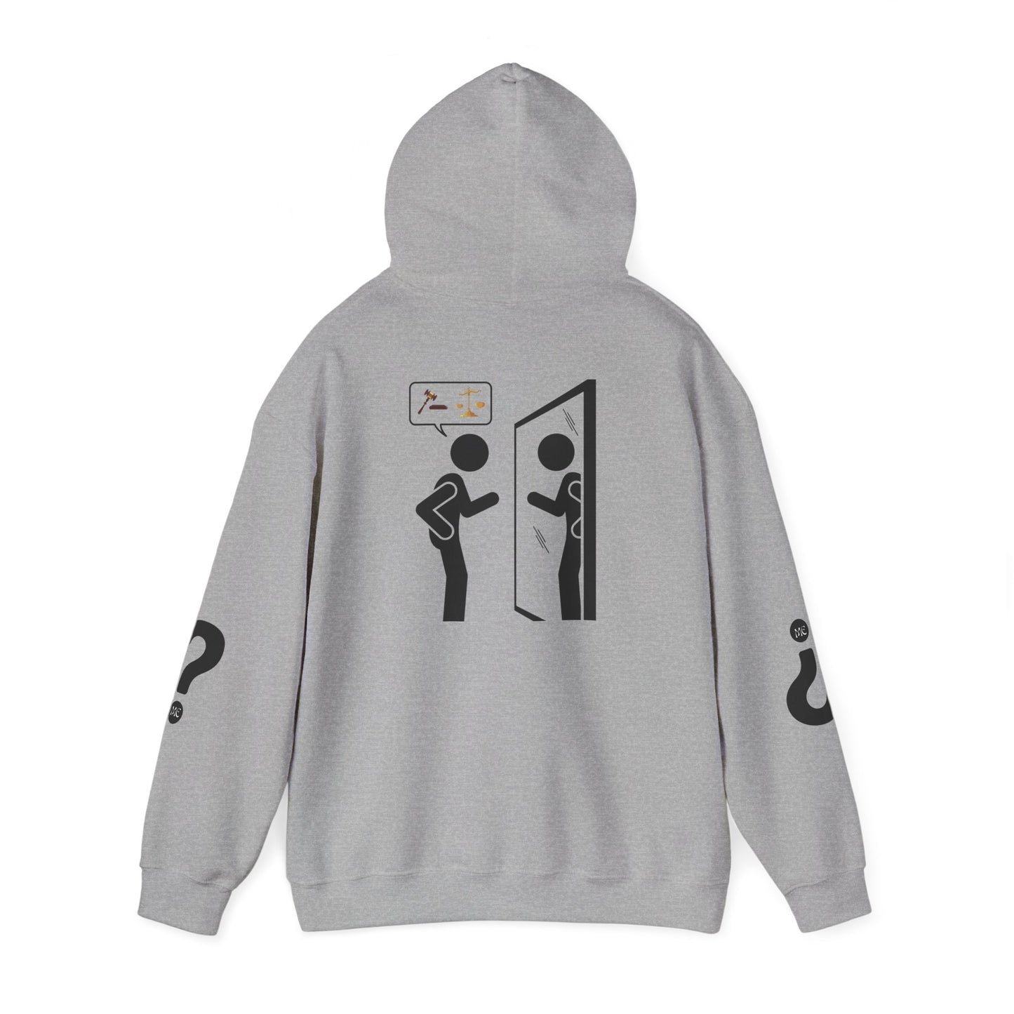 JUDGING Hooded Sweatshirt - Casual, Versatile, Perfect Gift for All Occasions, Cozy Unisex Hoodie, Unique Streetwear