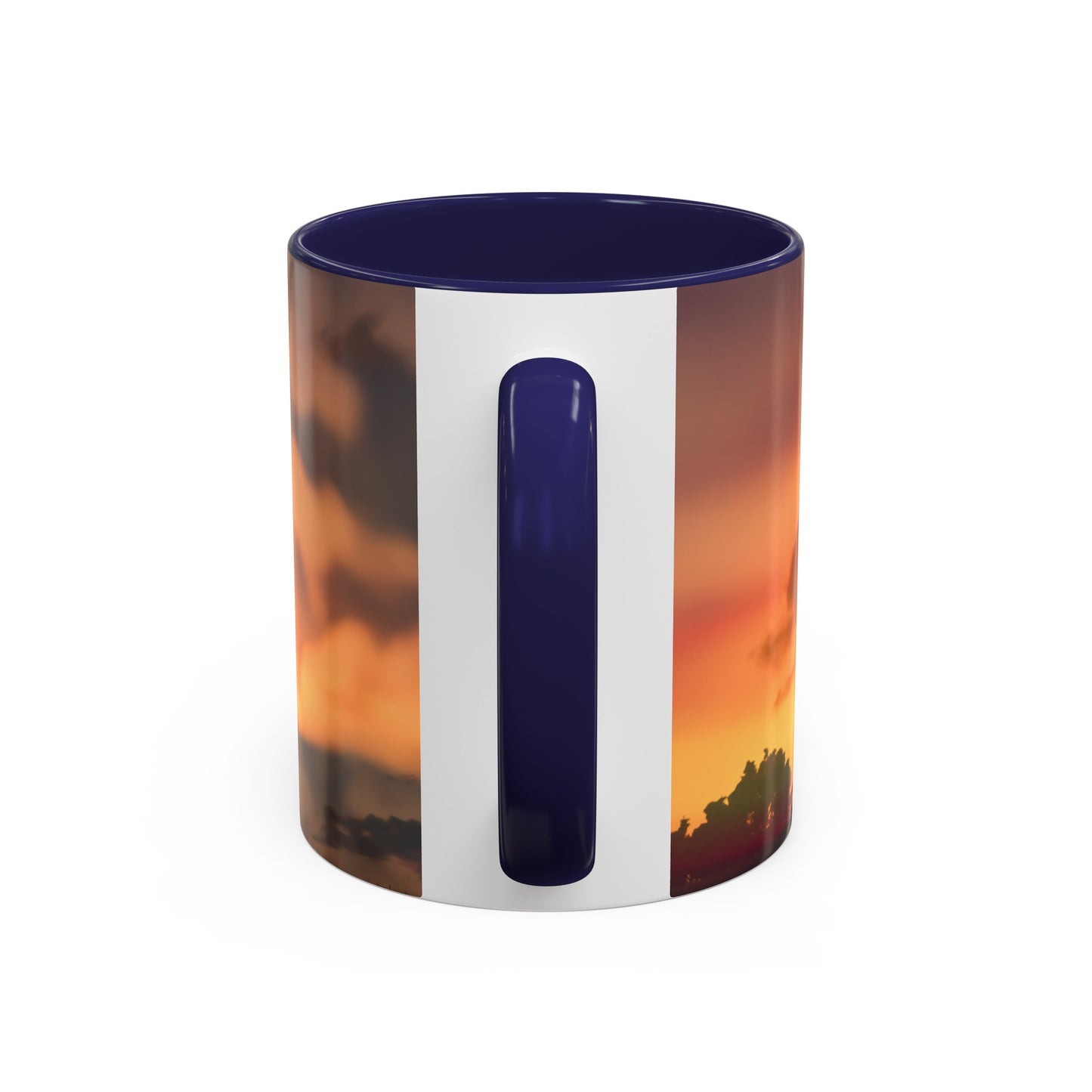 LUCAS 22: 39-46 Oración en el Monte Accent Coffee Mug (1ó1, 15oz)