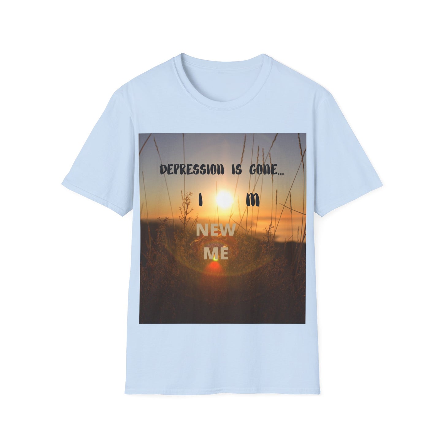 DEPRESSION IS GONE Unisex Softstyle T-Shirt