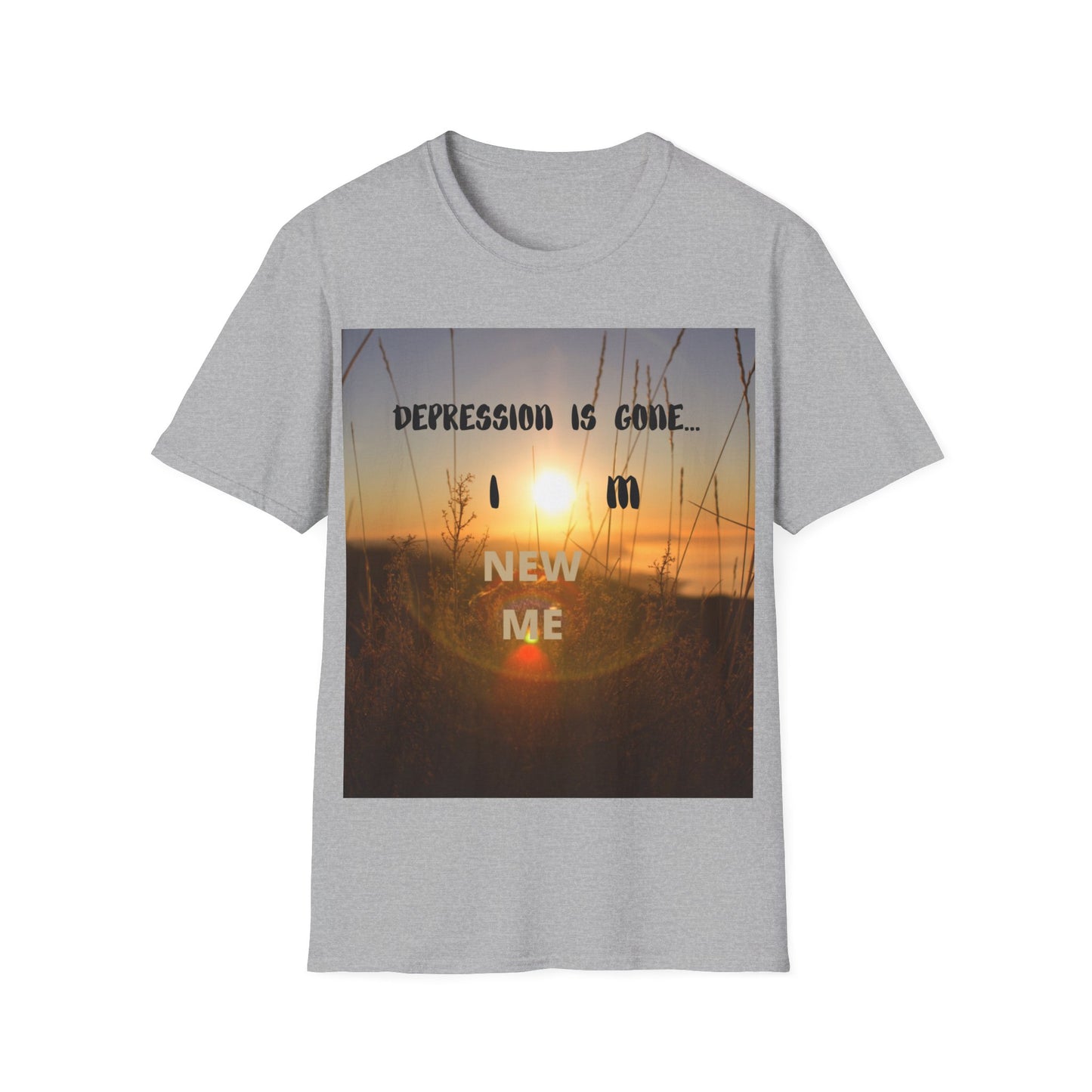 DEPRESSION IS GONE Unisex Softstyle T-Shirt