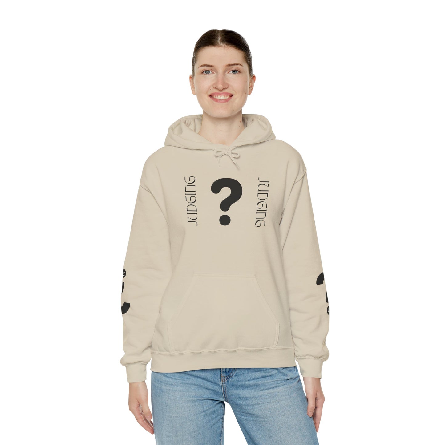 JUDGING Hooded Sweatshirt - Casual, Versatile, Perfect Gift for All Occasions, Cozy Unisex Hoodie, Unique Streetwear