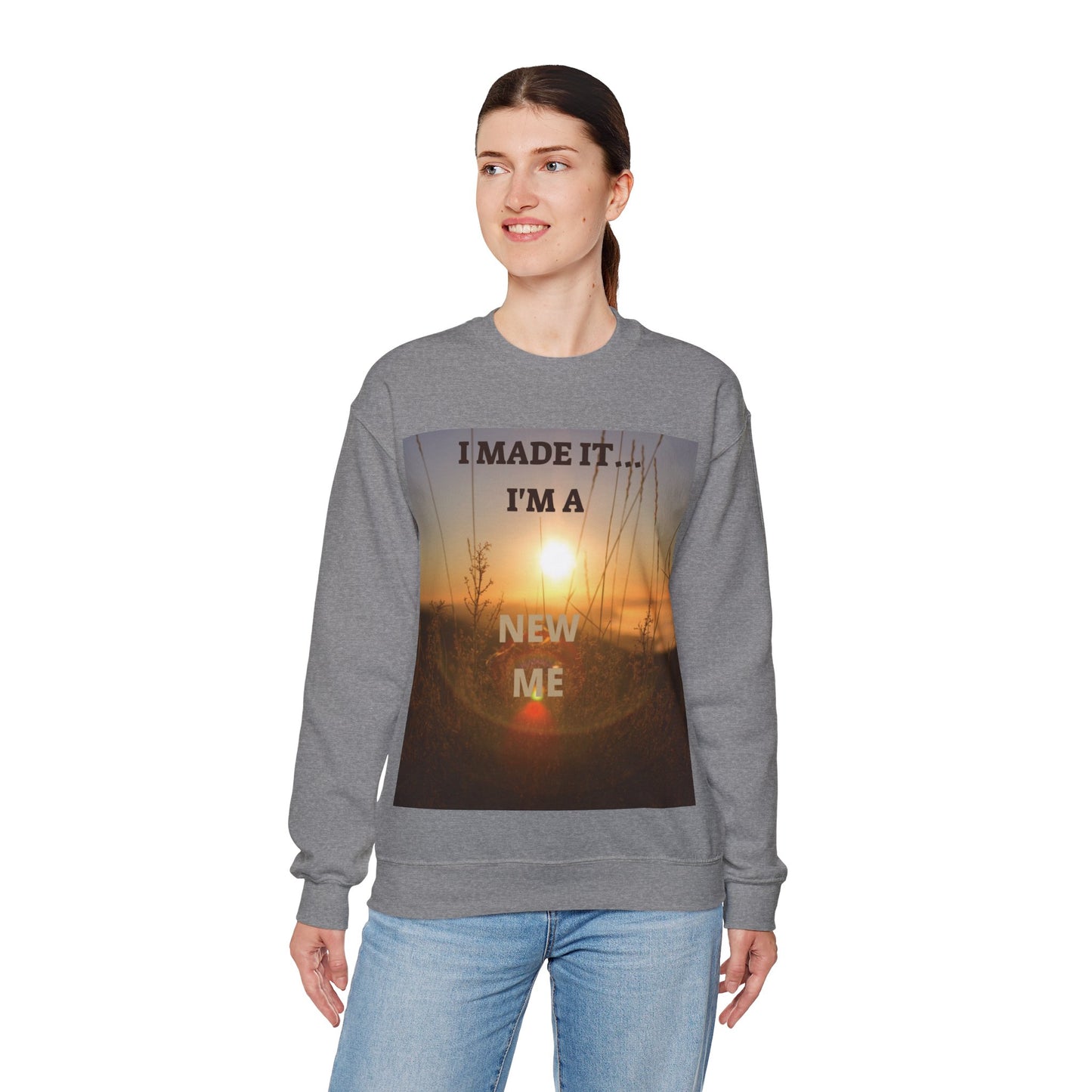 I MADE IT Unisex Heavy Blend™ Crewneck Sweatshirt