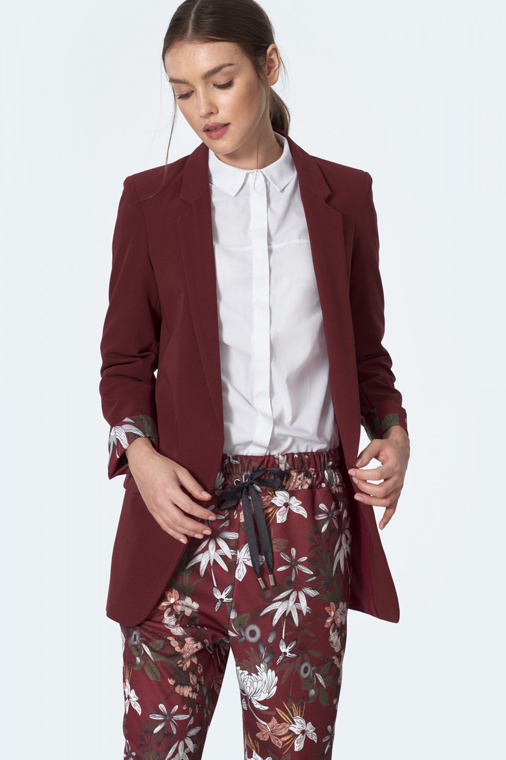 Long sleeve shirt model