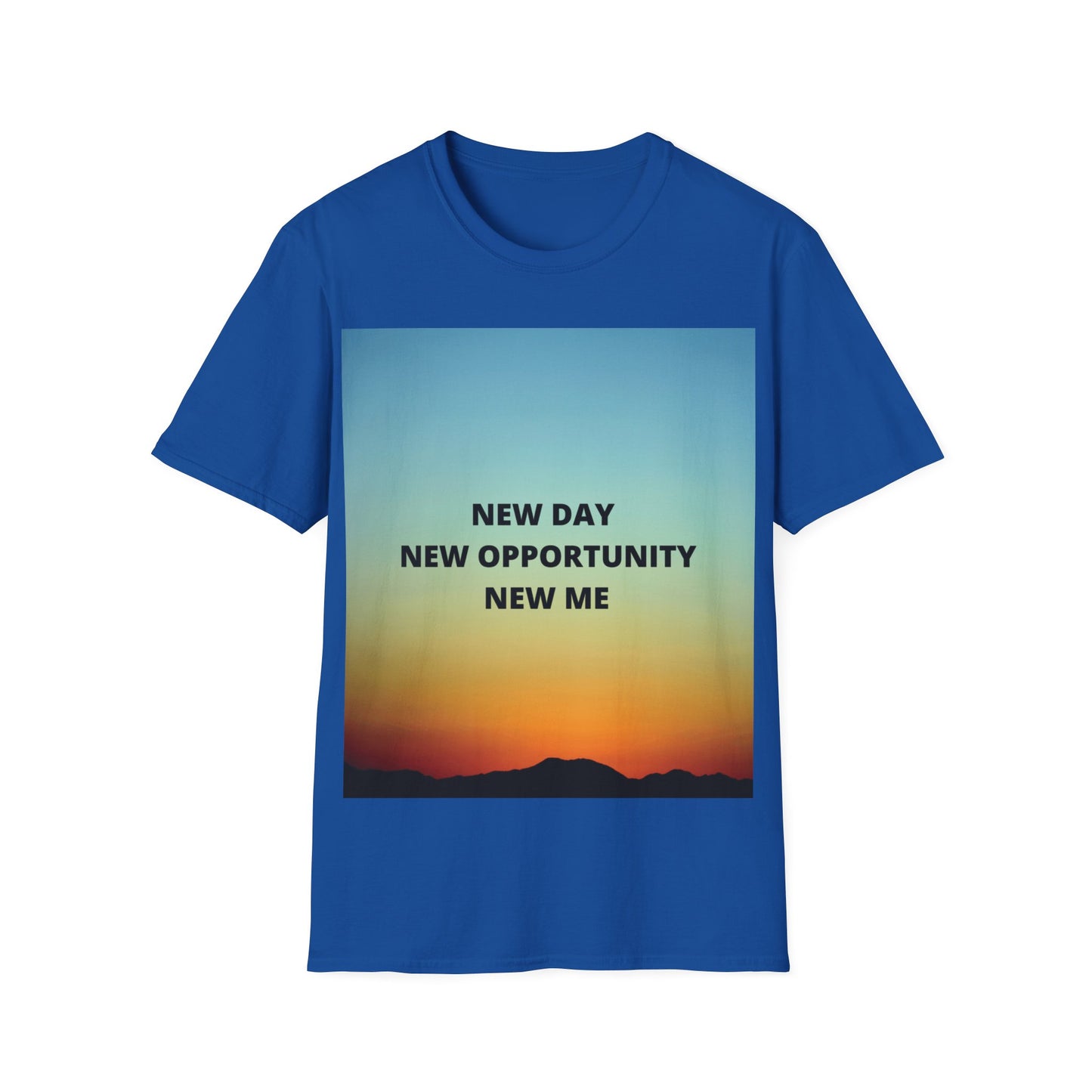 NEW DAY NEW OPPORTUNITY NEW ME Unisex Softstyle T-Shirt