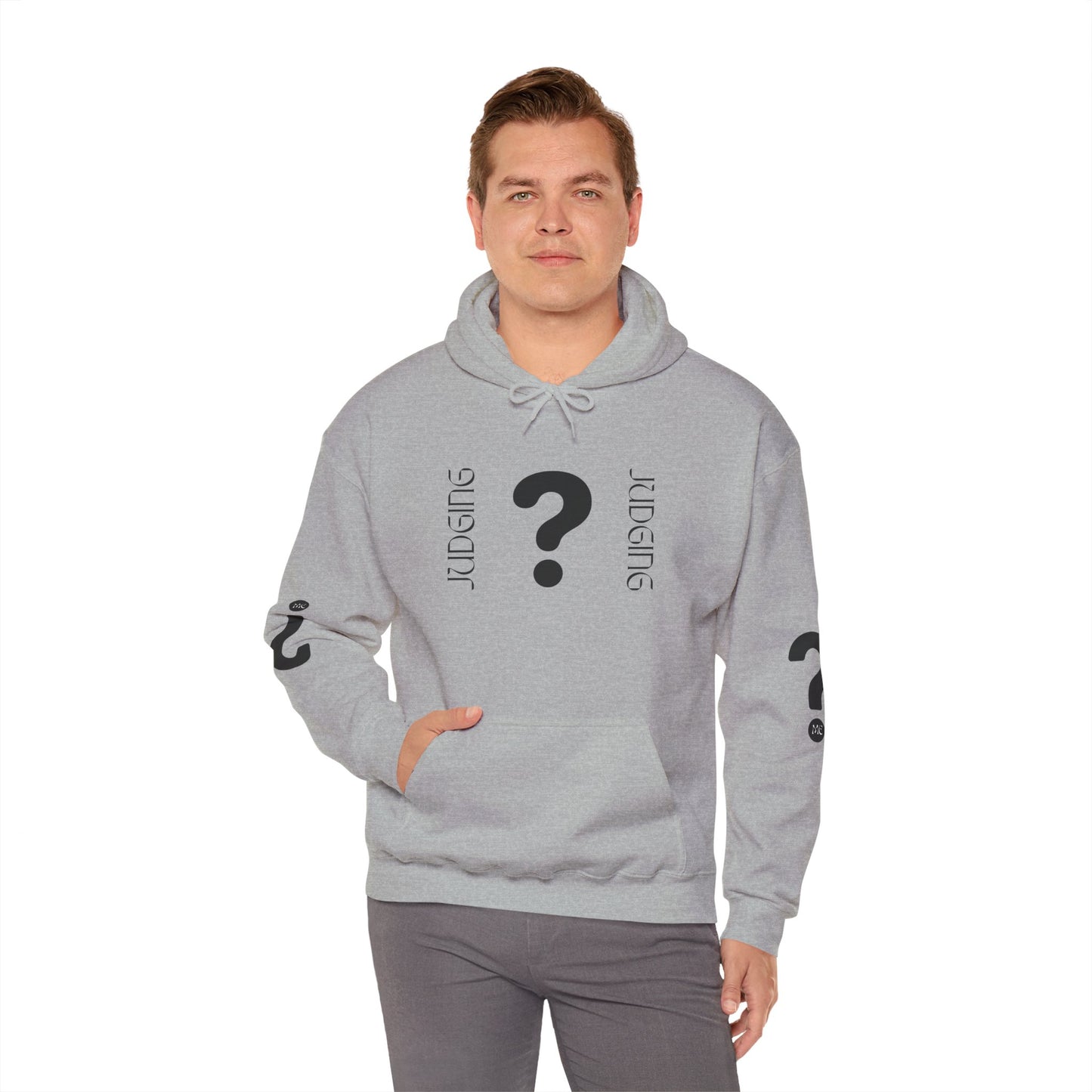 JUDGING Hooded Sweatshirt - Casual, Versatile, Perfect Gift for All Occasions, Cozy Unisex Hoodie, Unique Streetwear