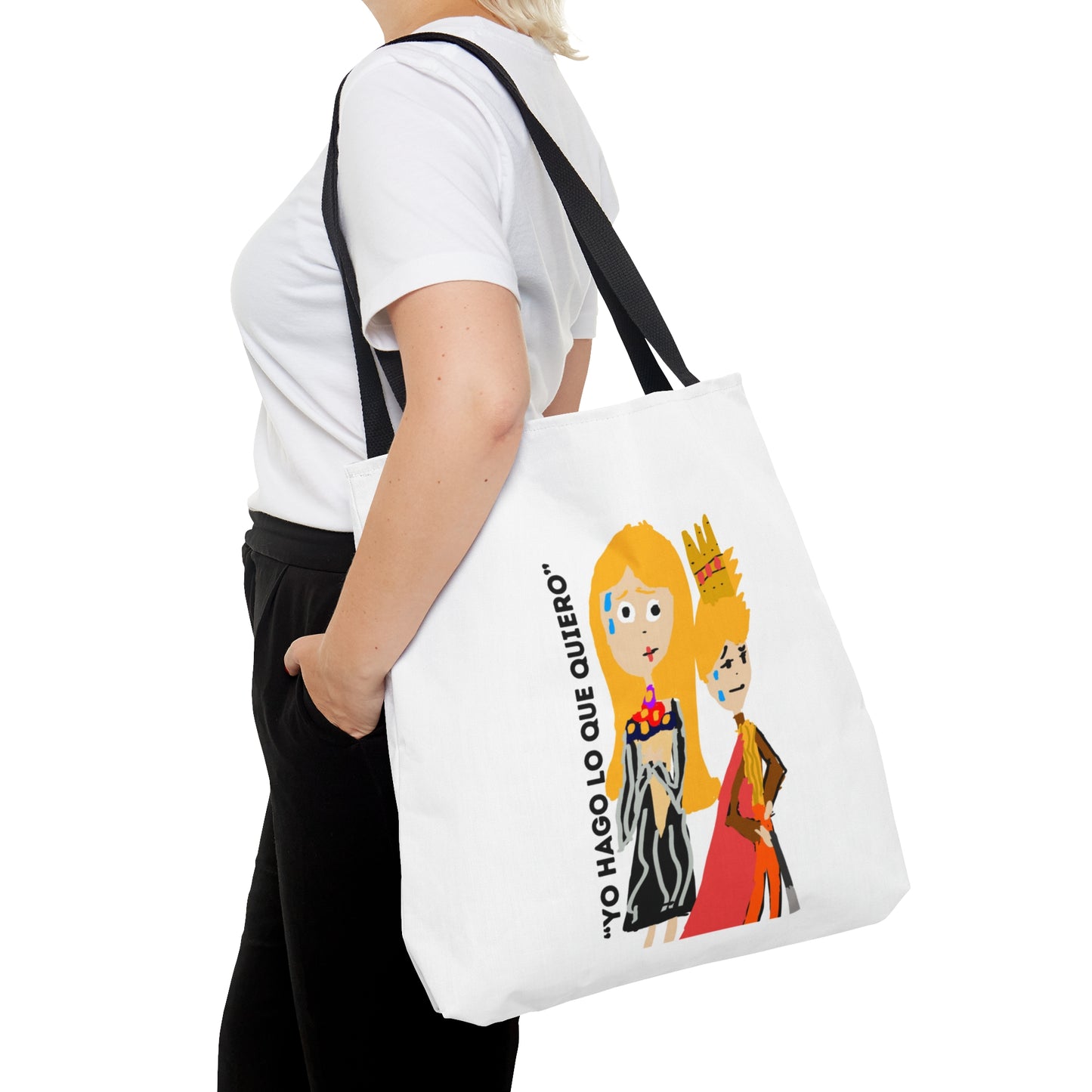 YO HAGO LO QUE QUIERO Tote Bag (AOP)