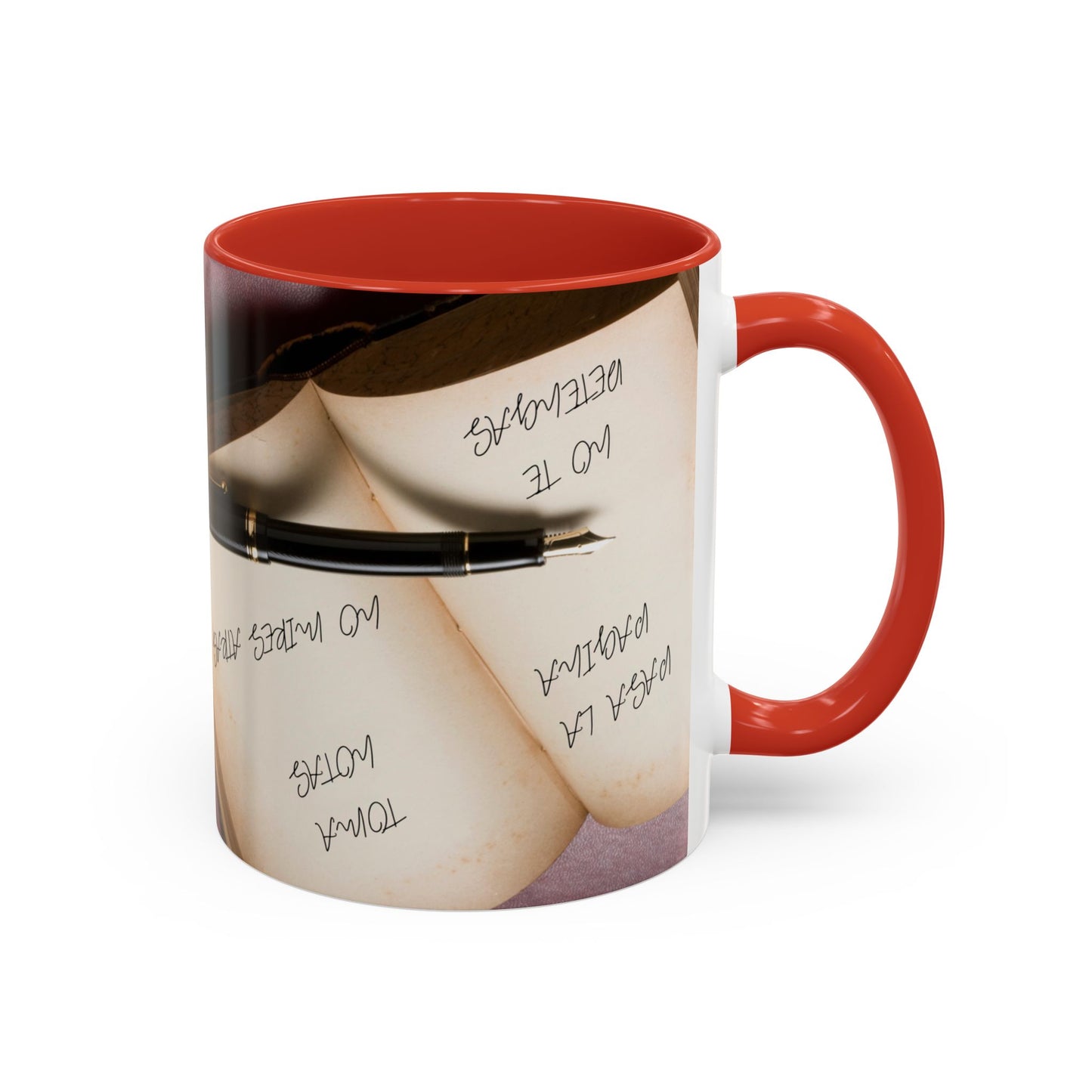 TURN THE PAGE NO TE DETENGAS Inspirational Accent Coffee Mug - Motivational Quotes, Perfect for Home or Office, Gift for Friends, Encouragement, Self-care