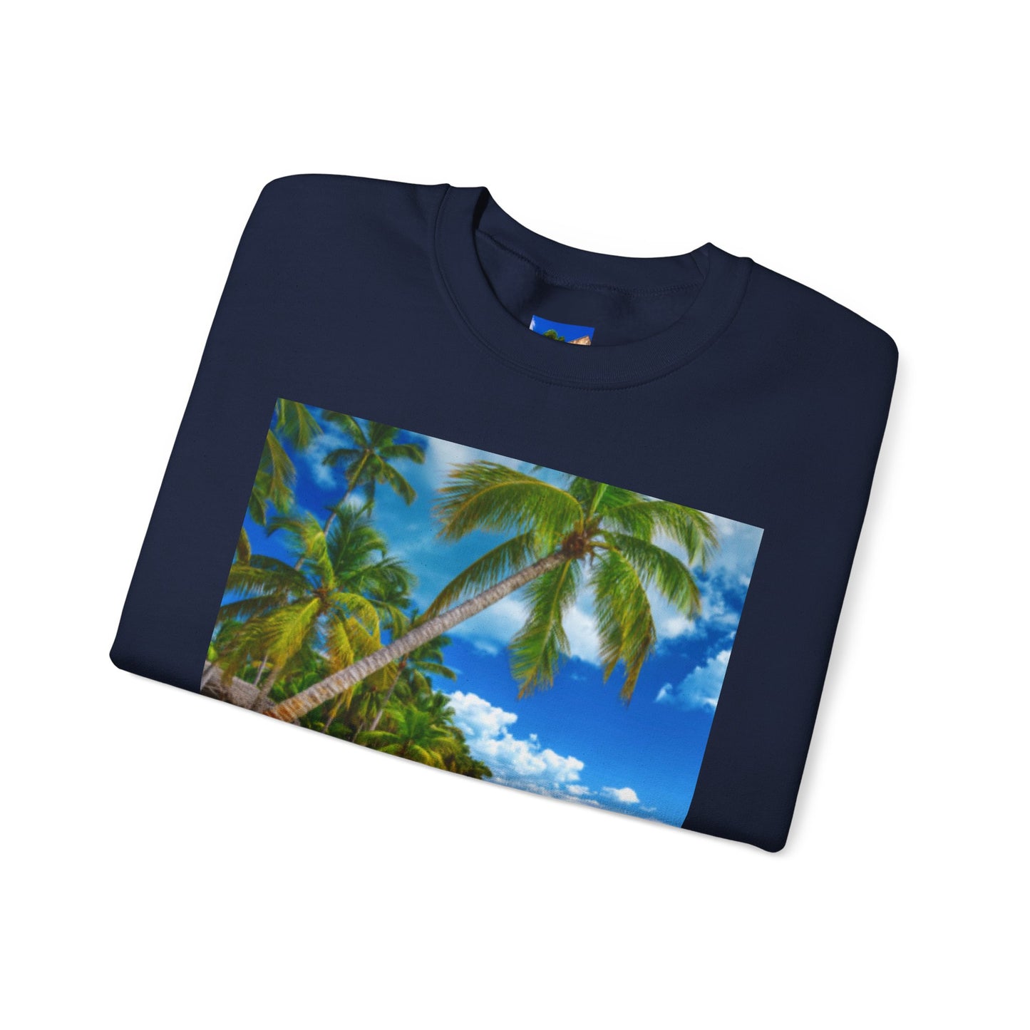 QUISQUEYA HERMOSA Tropical Paradise Sweatshirt - Dios Patria Libertad, Quisqueya Hermosa, Dominican Republic Gift, Beach Vibes, Unisex Crewneck