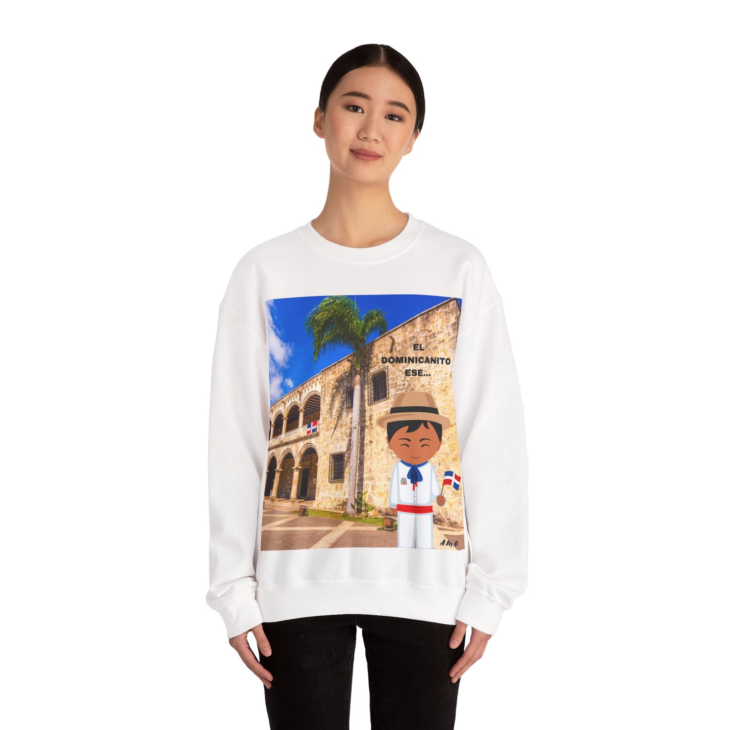 EL DOMINICANITO ESE Unisex Heavy Blend™ Crewneck Sweatshirt