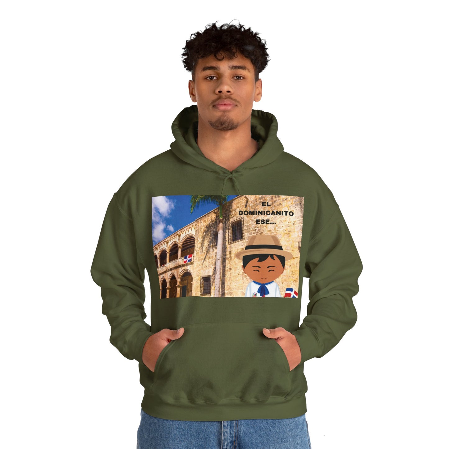 EL DOMINICANITO ESE Unisex Heavy Blend™ Hooded Sweatshirt