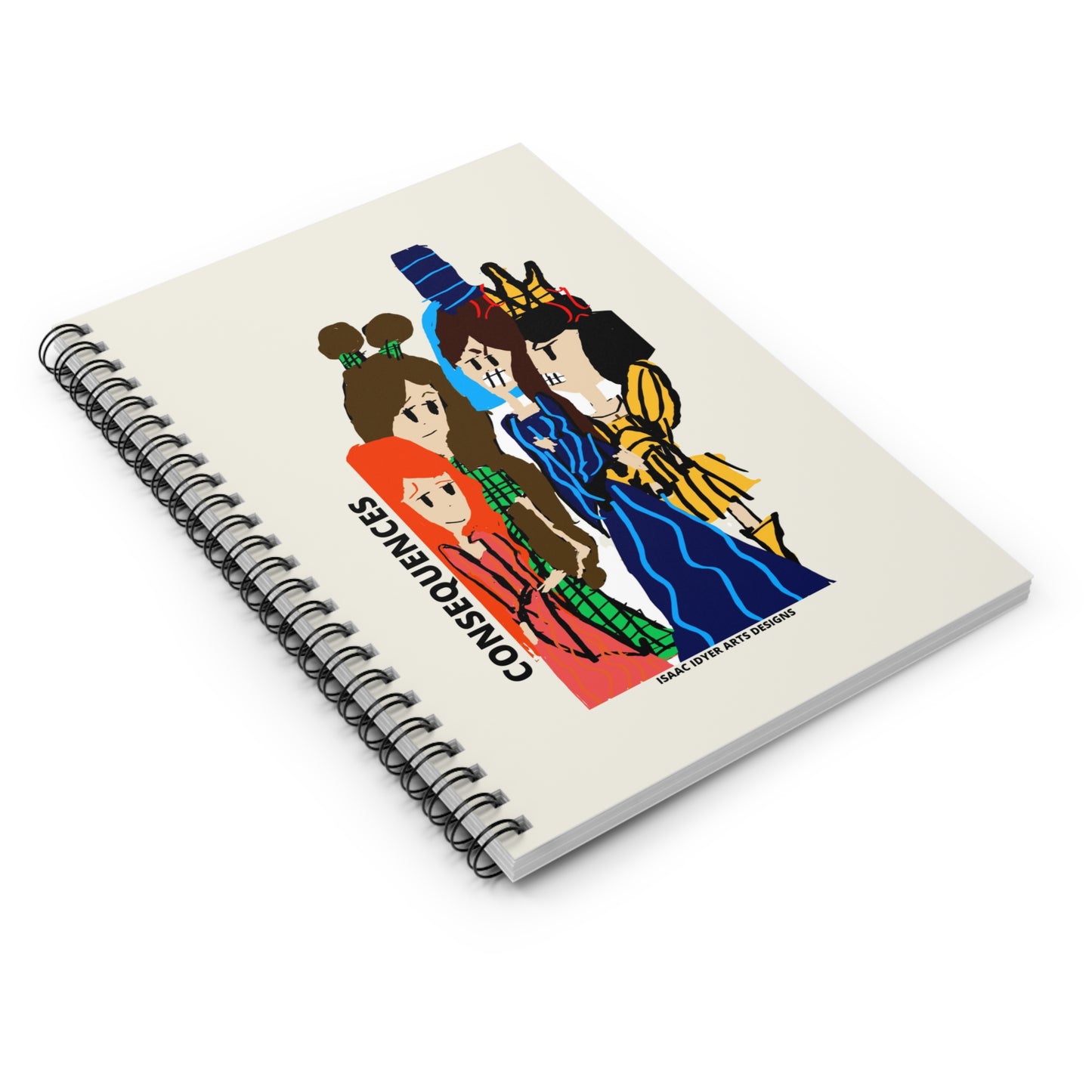 CONSEQUENCES Spiral Notebook - Ruled Line