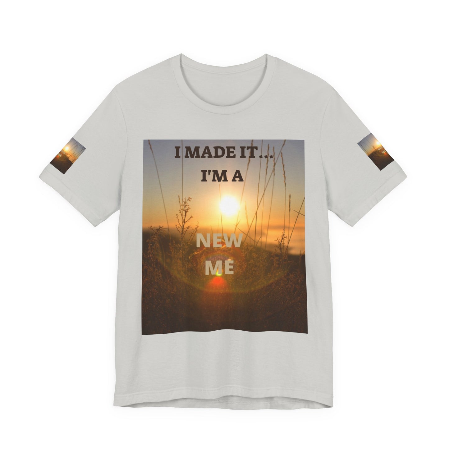 NEW ME IM Inspirational Unisex Tee | Celebrate New Beginnings, Motivational Shirt, Casual Wear, Gift for Self-Love, New Year, Personal Growth