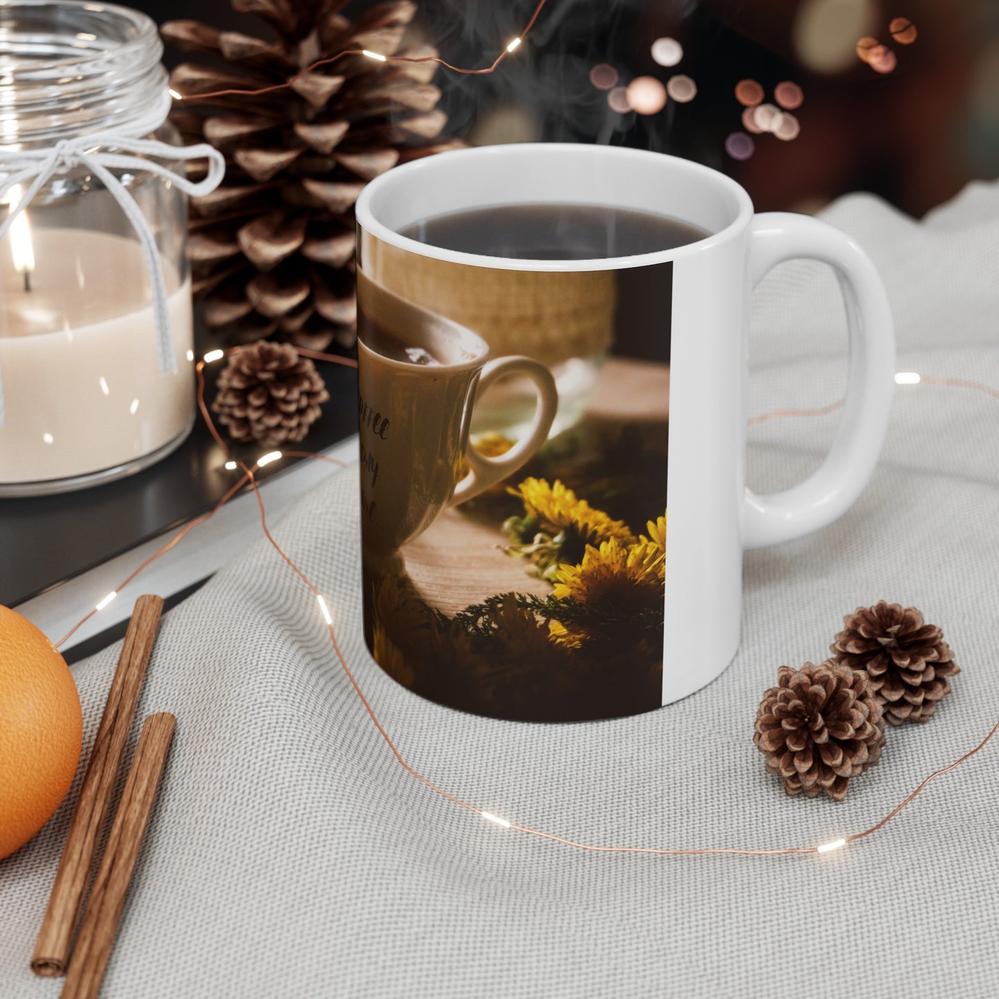 A NEW COFFEE A NEW DAY A NEW ME... Ceramic Mug 11oz