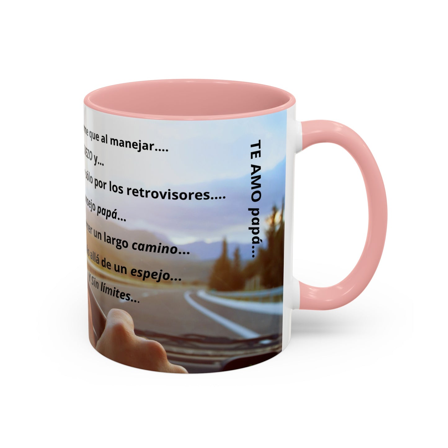 Gracias papá Accent Coffee Mug (11, 15oz)
