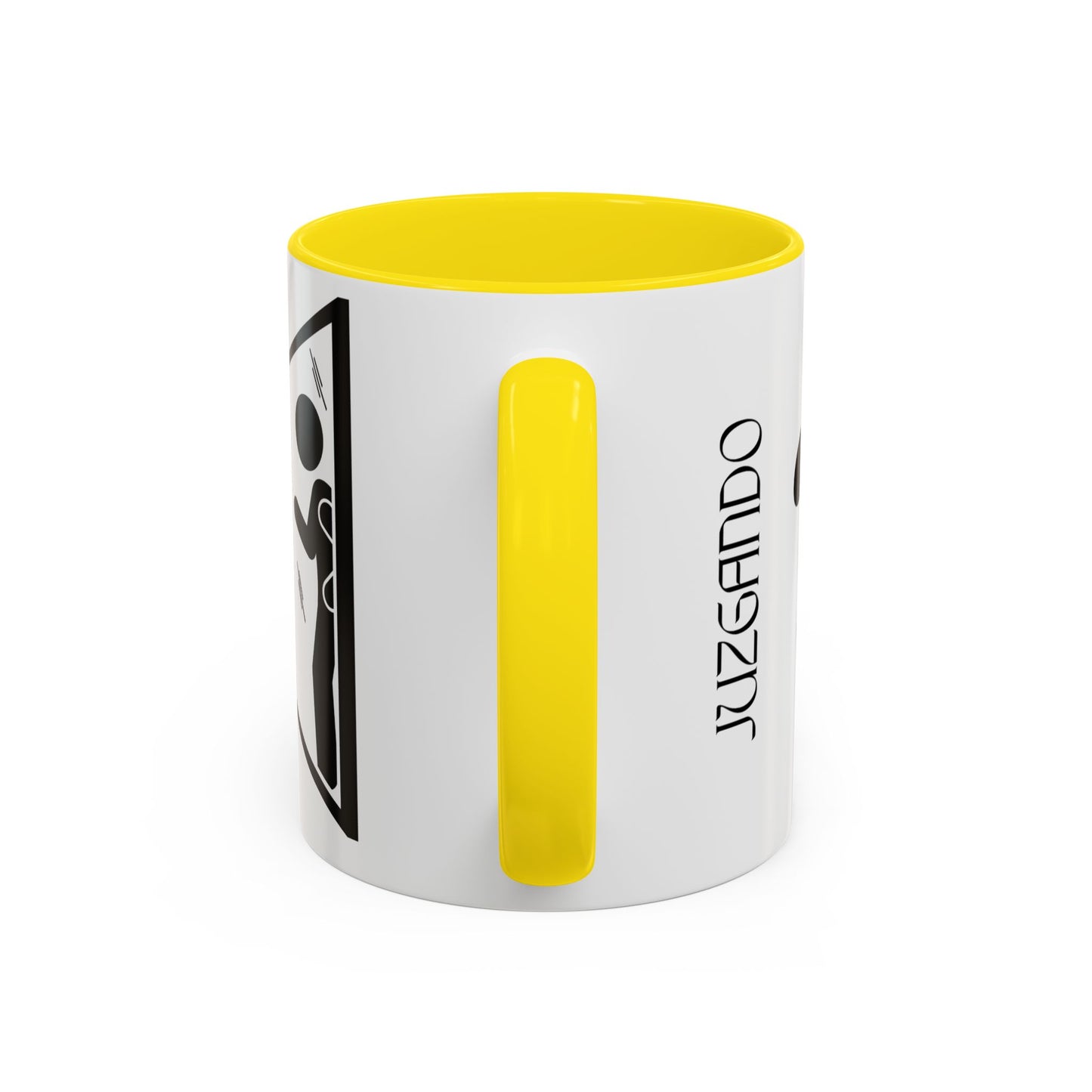 JUZGANDO Coffee Mug for Everyday Laughs, Funny Gift for Coffee Lovers, Quirky Office Mug, Unique Holiday Gift, Playful Drinkware