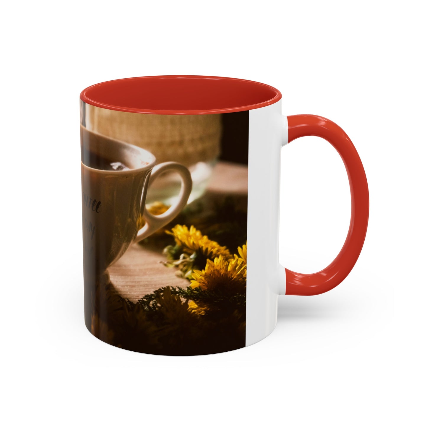 A NEW COFFEE A NEW DAY A NEW ME... Accent Coffee Mug, 11oz