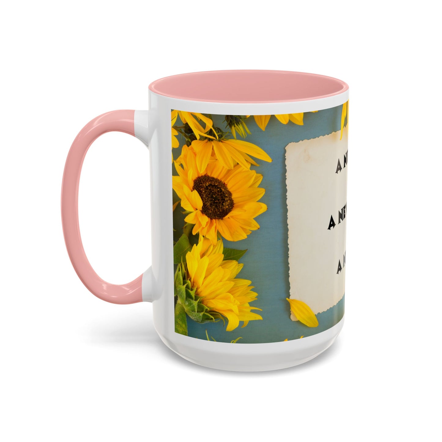 A NEW COFFEE A NEW DAY A NEW ME... Accent Coffee Mug, 11oz