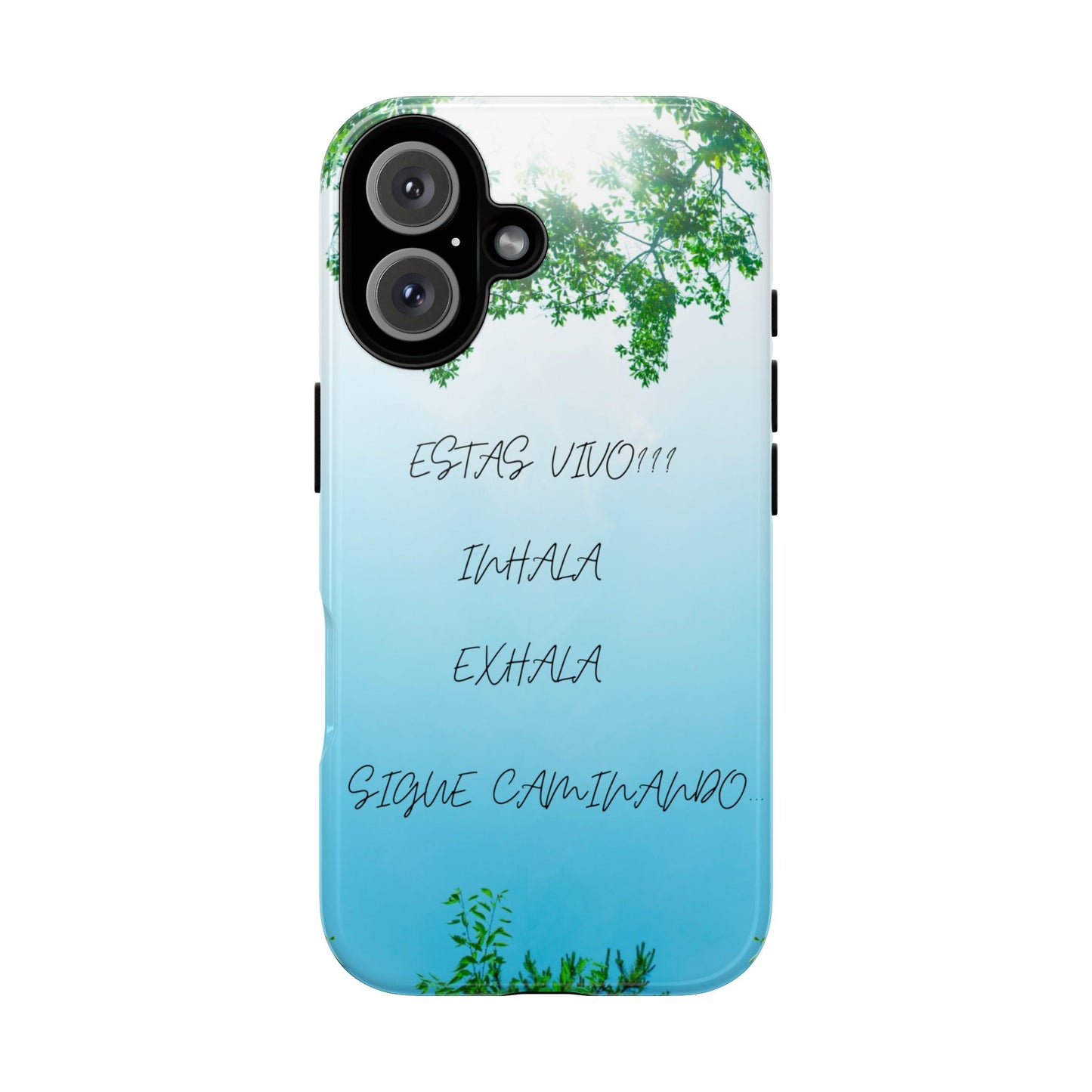 ESTAS VIVO Phone Case with Inspirational Quotes - Tough Cases | Motivational Cover, Unique Gifts, Nature Design, Mindfulness Accessory, Eco-Friendly