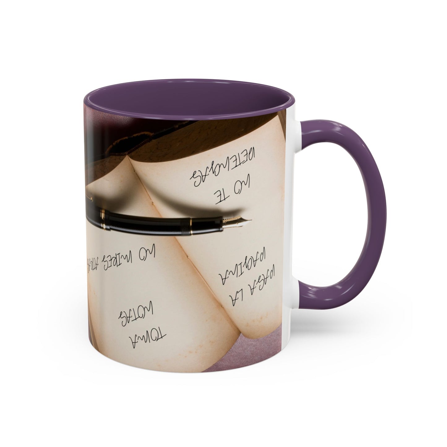 TURN THE PAGE NO TE DETENGAS Inspirational Accent Coffee Mug - Motivational Quotes, Perfect for Home or Office, Gift for Friends, Encouragement, Self-care