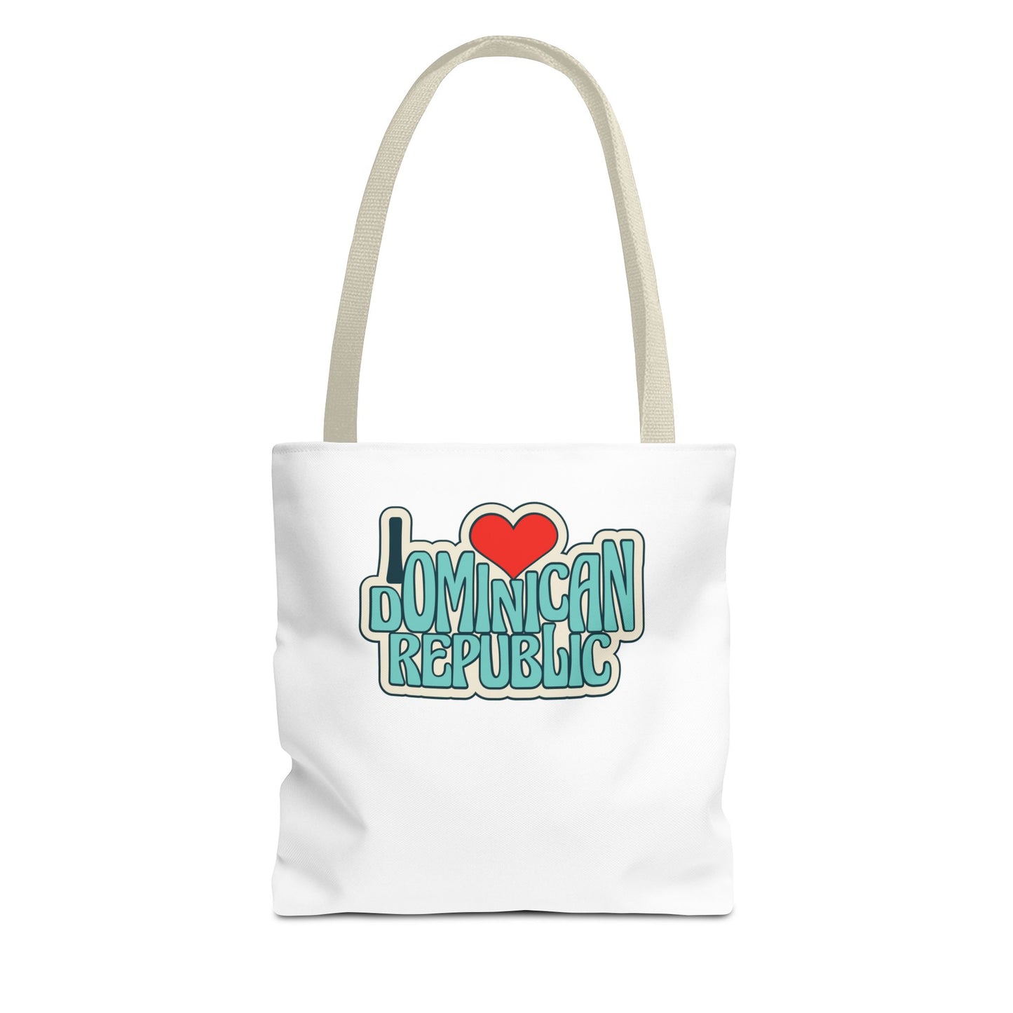 Dominican Republic Love Tote Bag, Vacation Souvenir, Beach Bag, Travel Companion, Gift for Mom, Proud Dominican