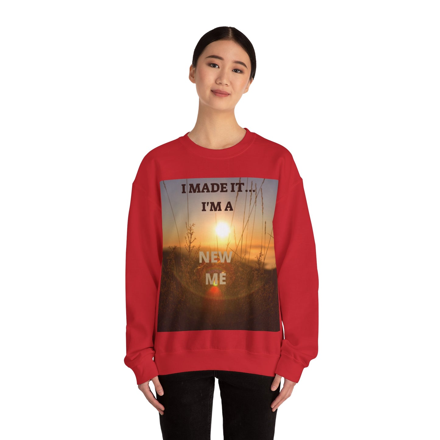 I MADE IT Unisex Heavy Blend™ Crewneck Sweatshirt