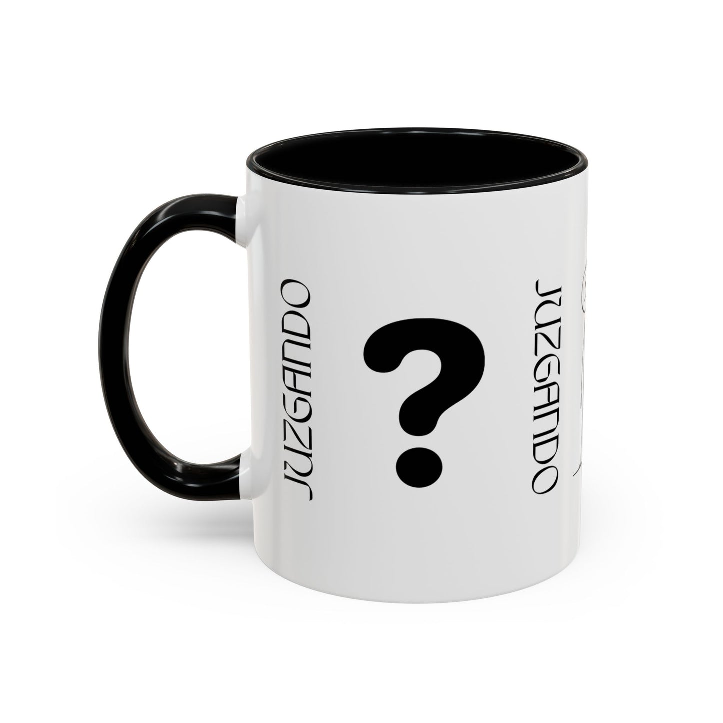 JUZGANDO Coffee Mug for Everyday Laughs, Funny Gift for Coffee Lovers, Quirky Office Mug, Unique Holiday Gift, Playful Drinkware