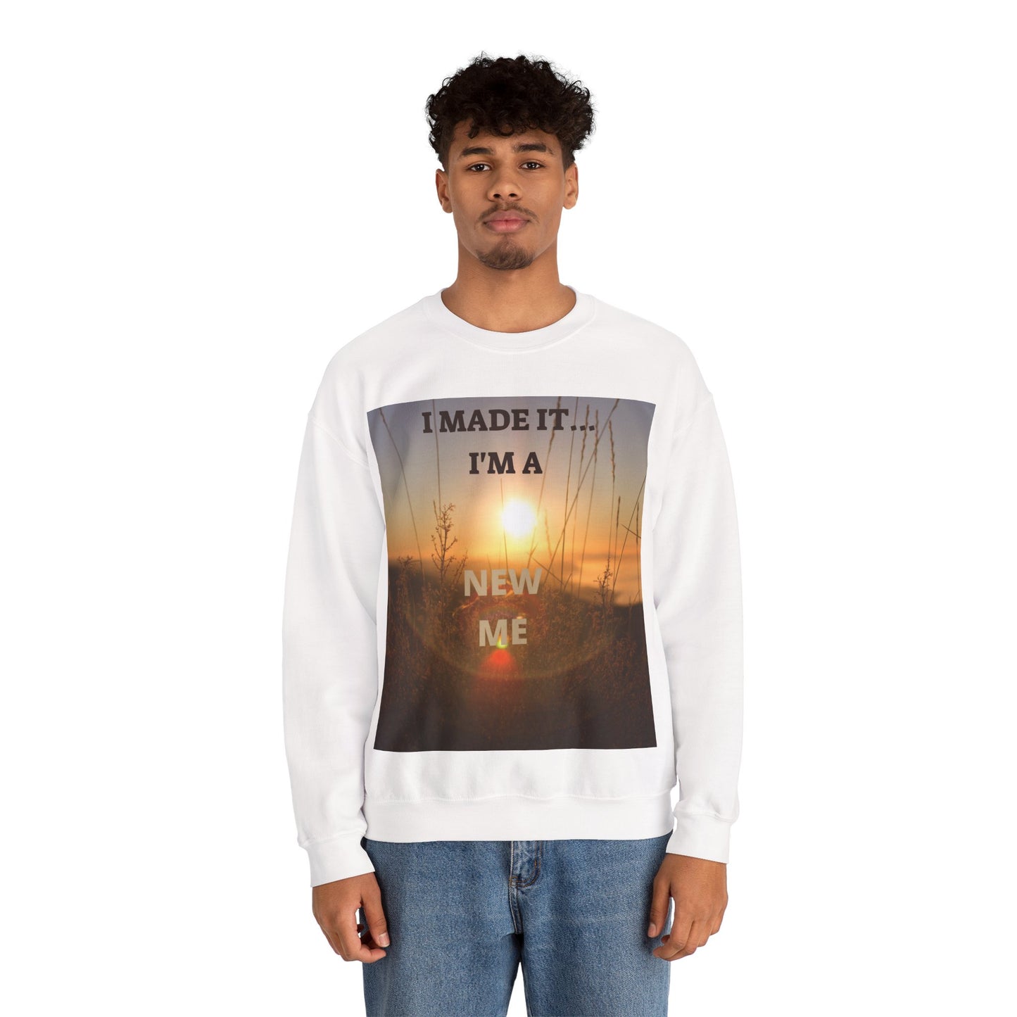 I MADE IT Unisex Heavy Blend™ Crewneck Sweatshirt
