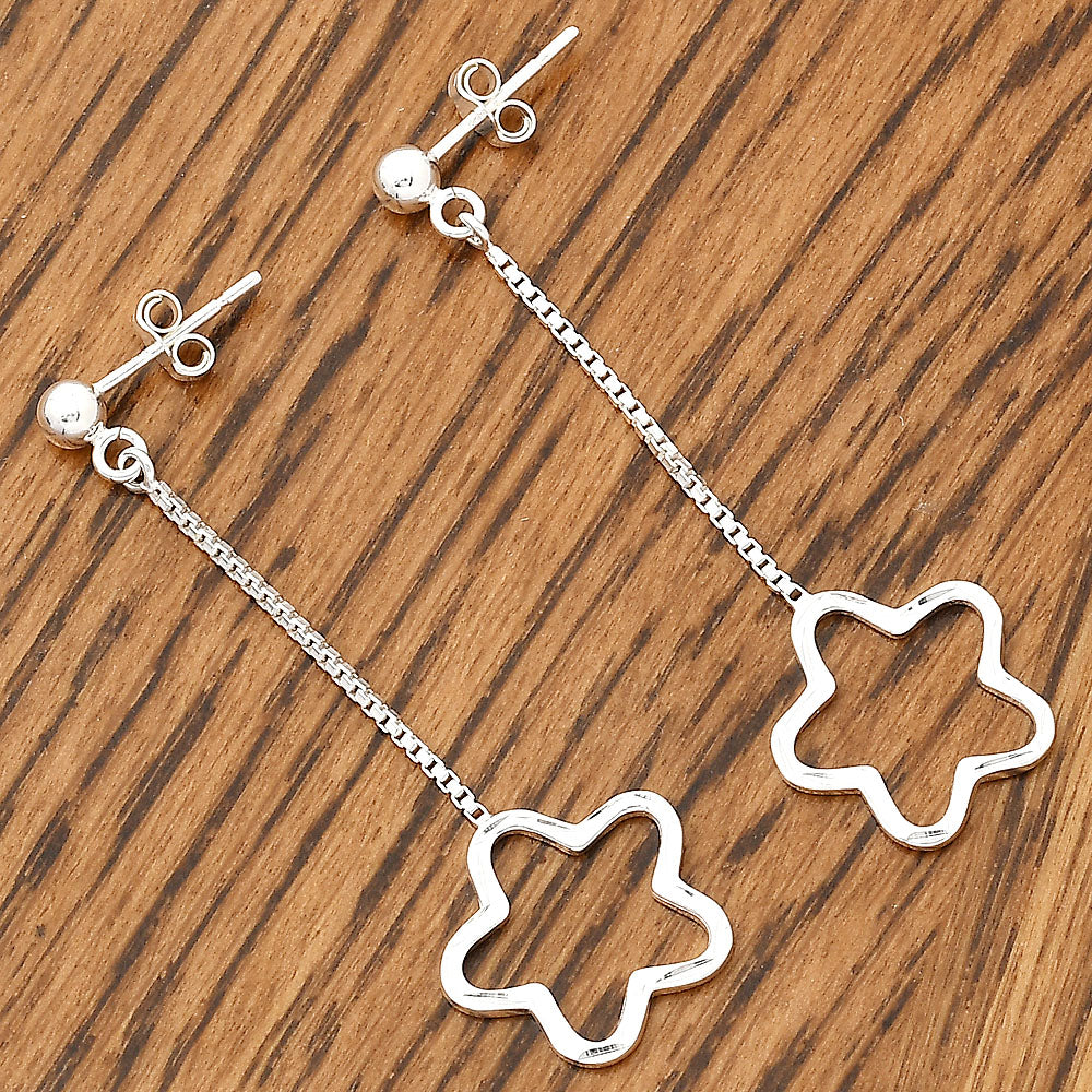 Flower Dangler Style Earrings DGE1044