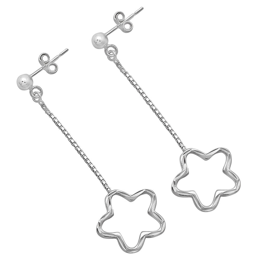 Flower Dangler Style Earrings DGE1044