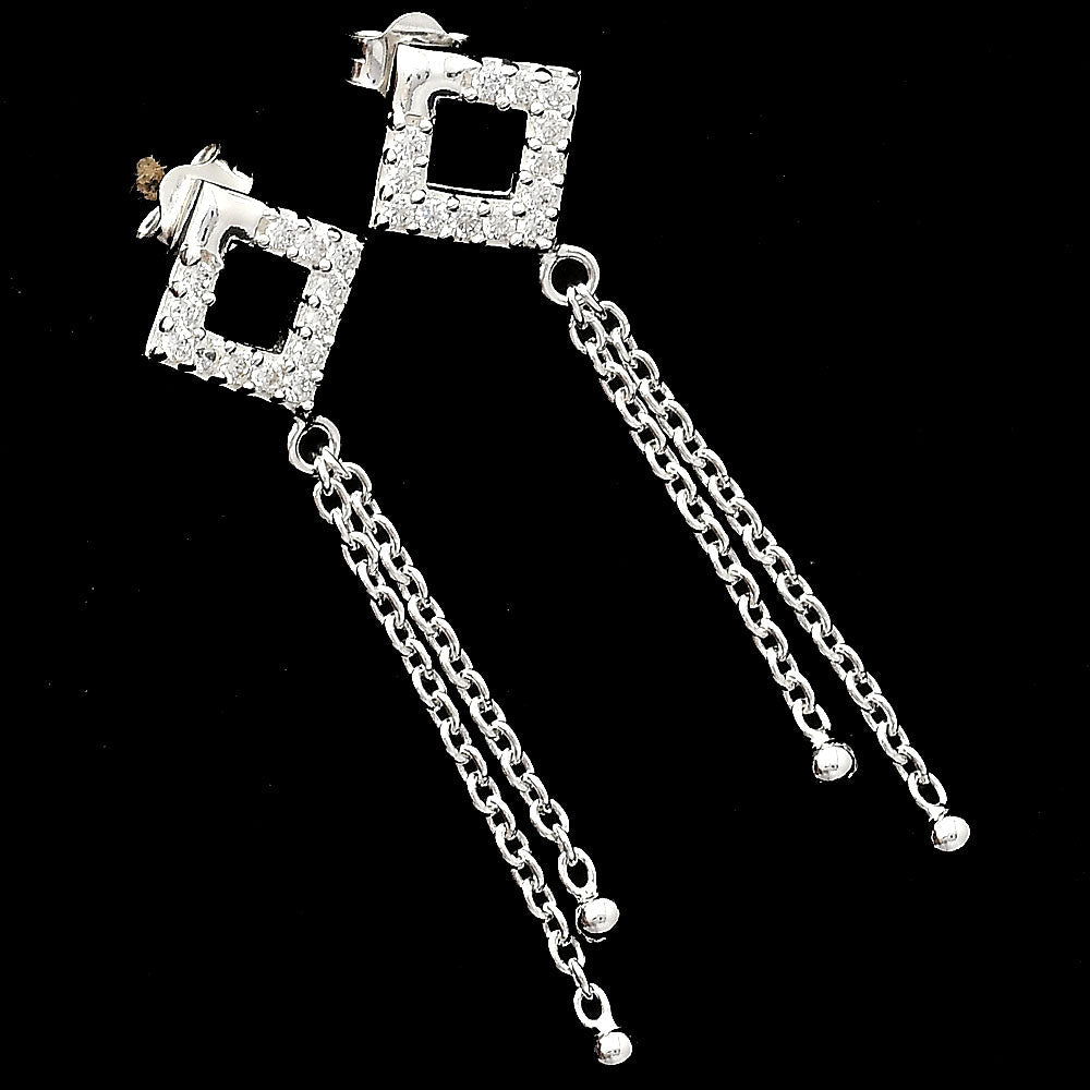 Dangling Chains Stud Earrings DGE1046