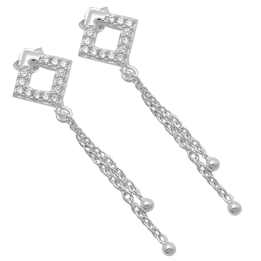 Dangling Chains Stud Earrings DGE1046