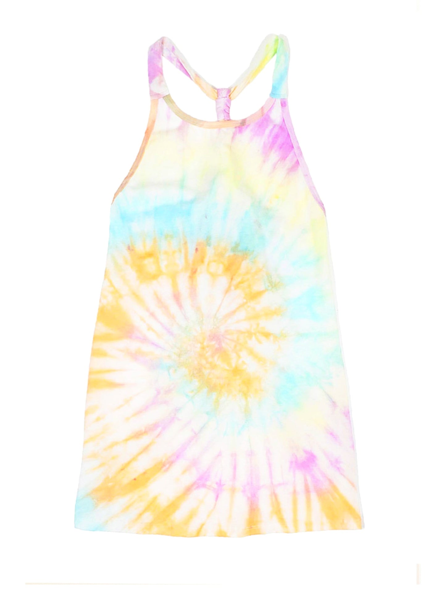 Rainbow Swim Cover Up Dress
