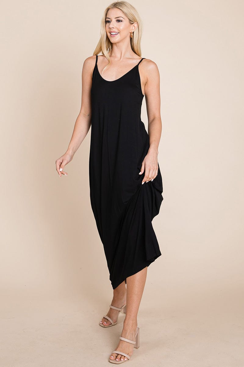 Light Cami Strap Pocketed Dress