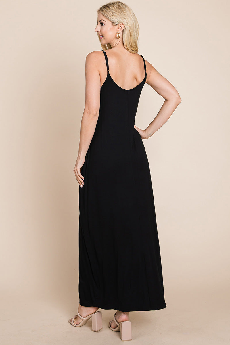 Light Cami Strap Pocketed Dress