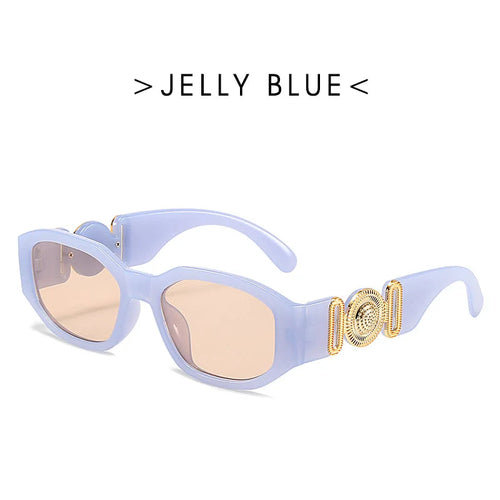 NEW ME IM Vintage Small Rectangle Sunglasses